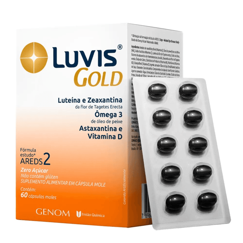 Polivitamínico Luvis Gold 60 Cápsulas