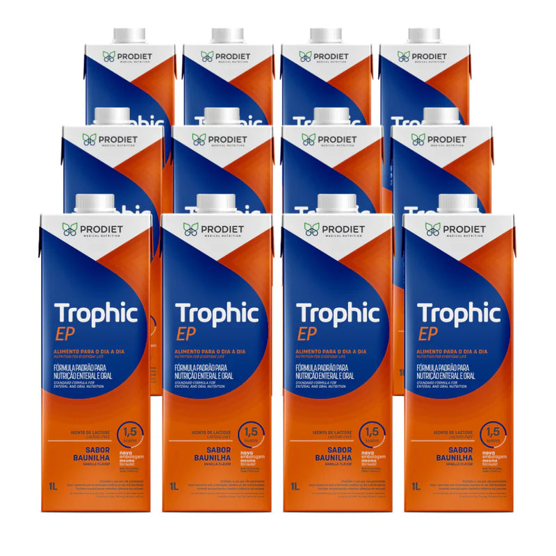 Trophic EP 1L - Prodiet - Kit com 12 unidades